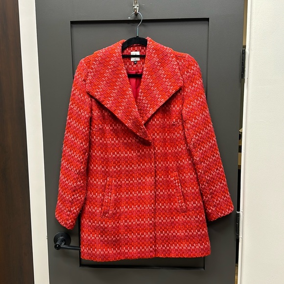 Cabi Scarlet Sloan Tweed Peacoat - Picture 2 of 7